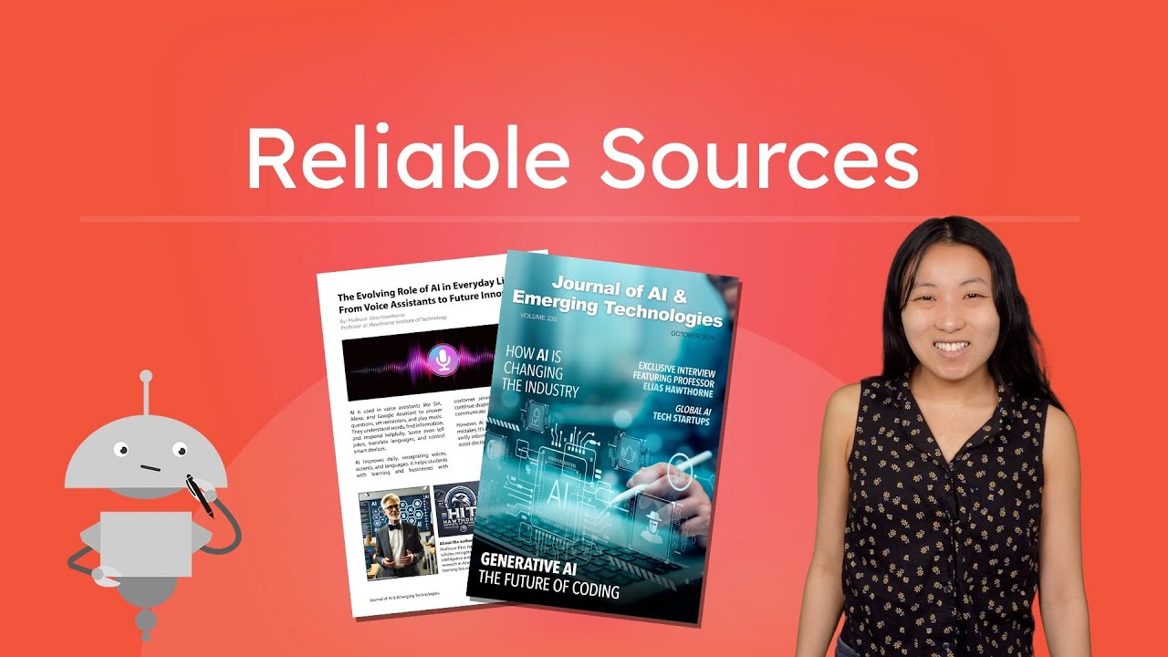 Reliable Sources - Identifying Sources in Research and Evaluating Their Reliability