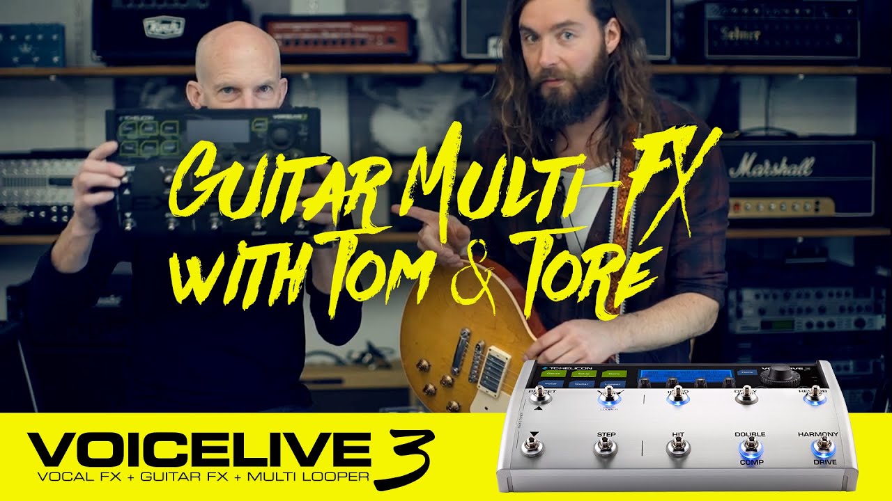 Guitar Multi-FX: VoiceLive 3 & VL3X - TC Electronic Pedals, Amp Modeling, and Phrase Looping