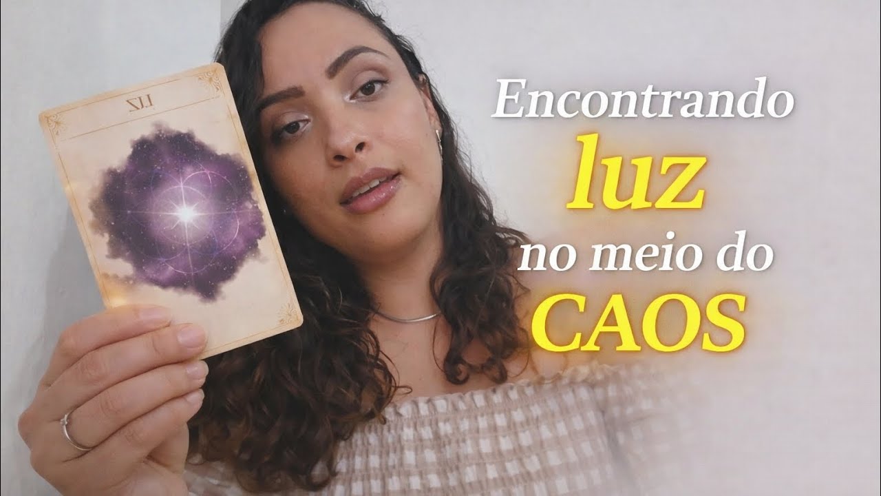 Mensagem do Tarot Para Você!! Irradie a sua Luz em meio ao caos!! ✨️