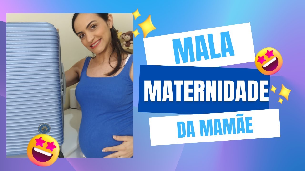 ARRUMANDO A MALA  MATERNIDADE DA MAMÃE - 35 semanas| 2023