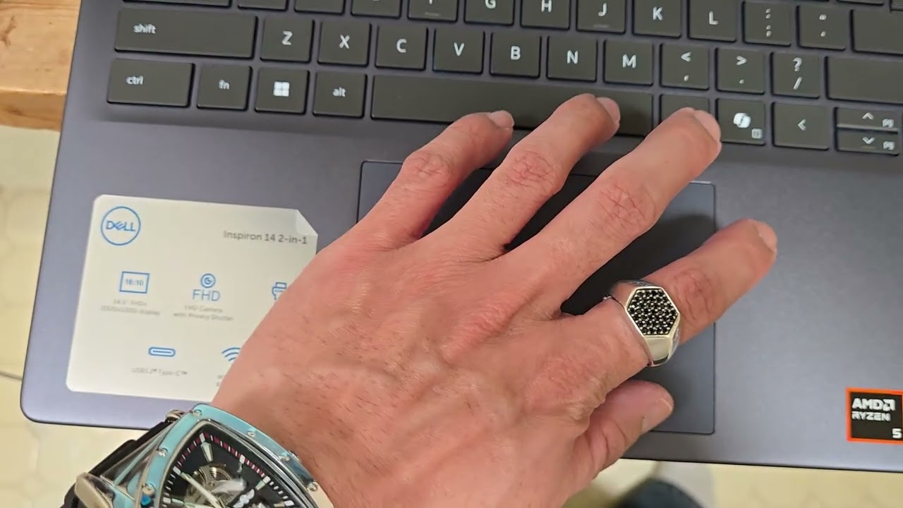 DELL Inspiron 14 2 in 1 AMD Ryzen 8000 laptop unboxing and review!