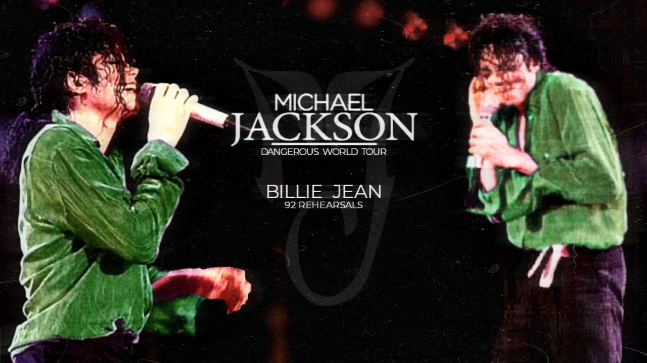 Michael Jackson — Billie Jean | DWT Rehearsals 1992 (Quality Comparison)