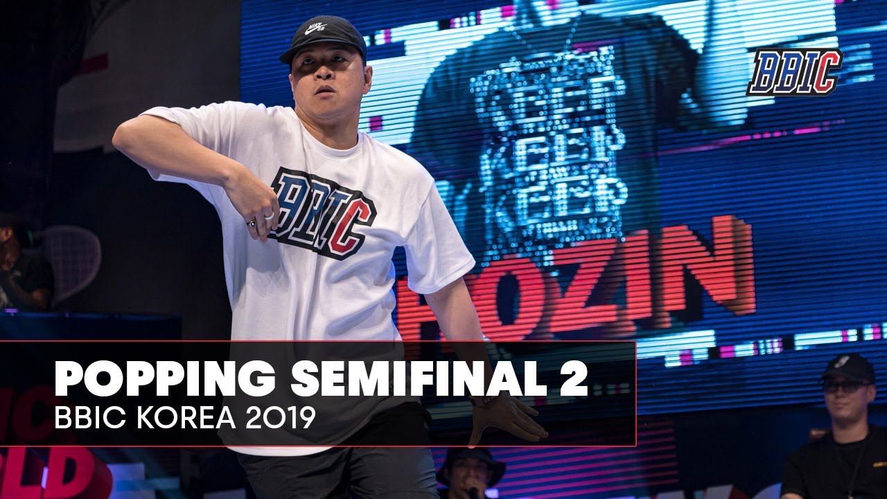 Hozin vs. Franqey | BBIC Korea 2019 Popping Semifinal 2