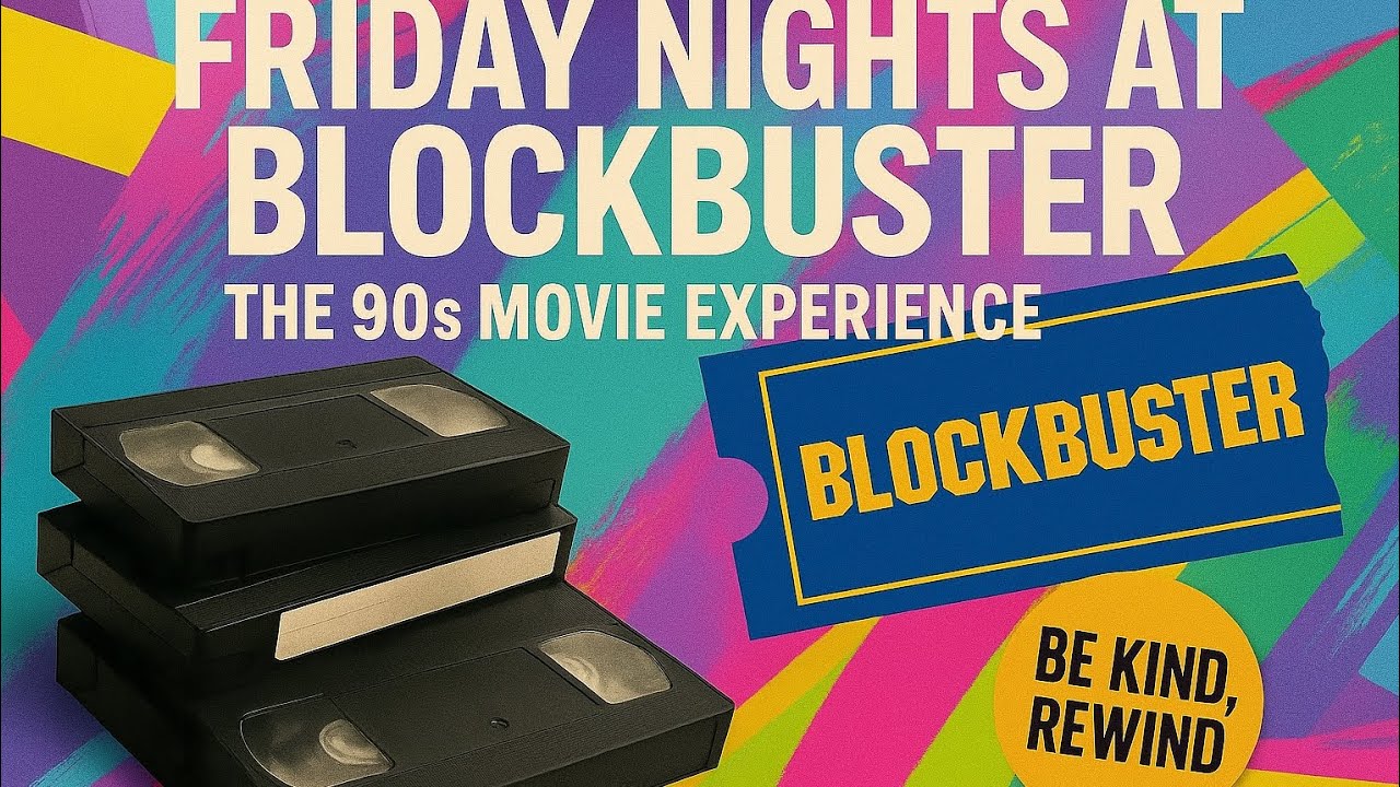 &ldquo;Friday Nights at Blockbuster: Reliving the 90s Movie Rental Experience&rdquo;