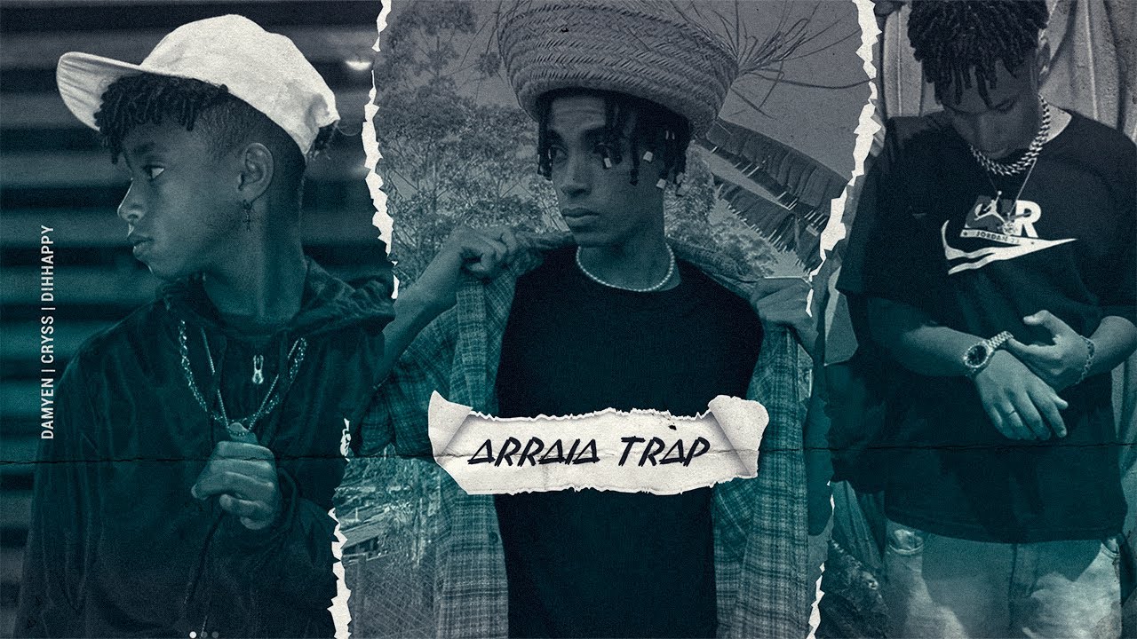 ARRAIÁ TRAP - Damyen MC, Cryss, Dihhappy (Clipe Oficial)