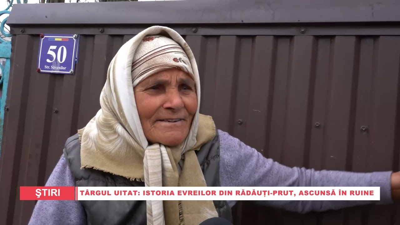 ULTIMELE URME ALE TÂRGULUI EVREIESC DIN RĂDĂUȚI PRUT | O istorie uitată la granița României