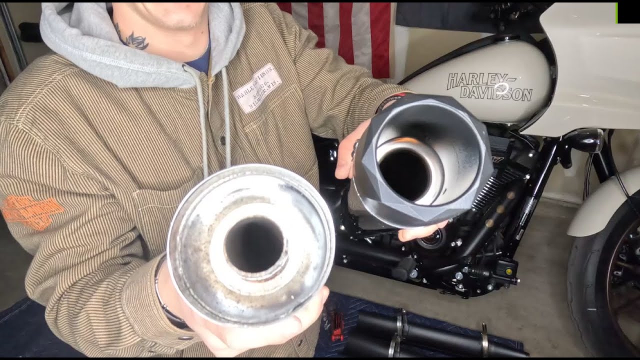 Loudest 2 to 2 Exhaust?!?! (TAB PERFORMANCE Zombie Tips) Harley Davidson Low Rider ST 2023