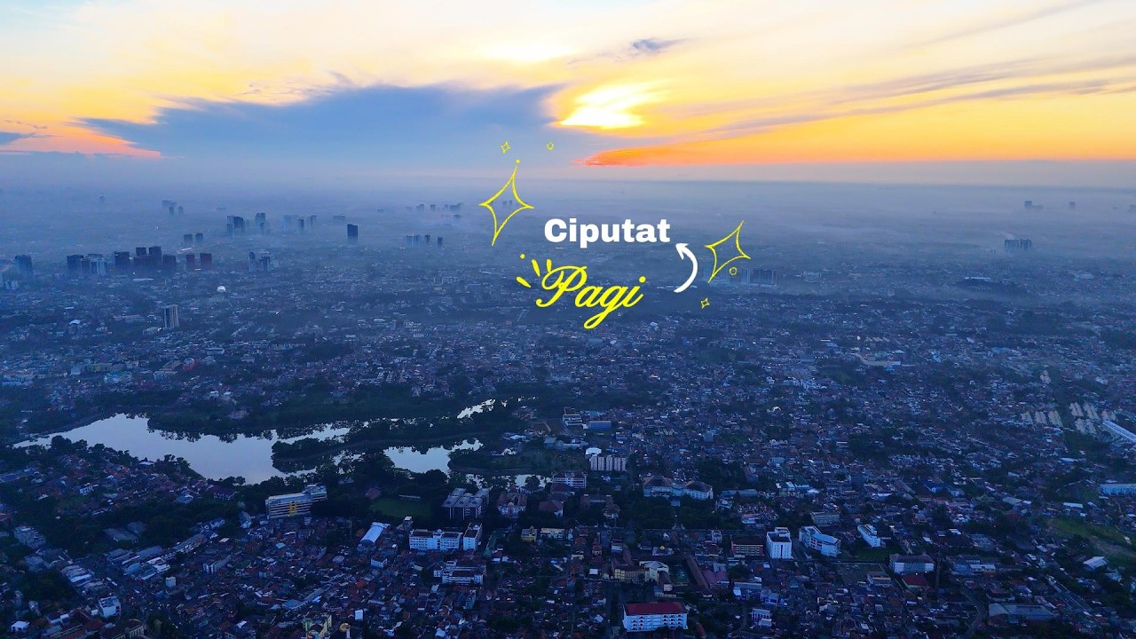 🎬 Ciputat Morning | Drone Sunrise View | March 14, 2026