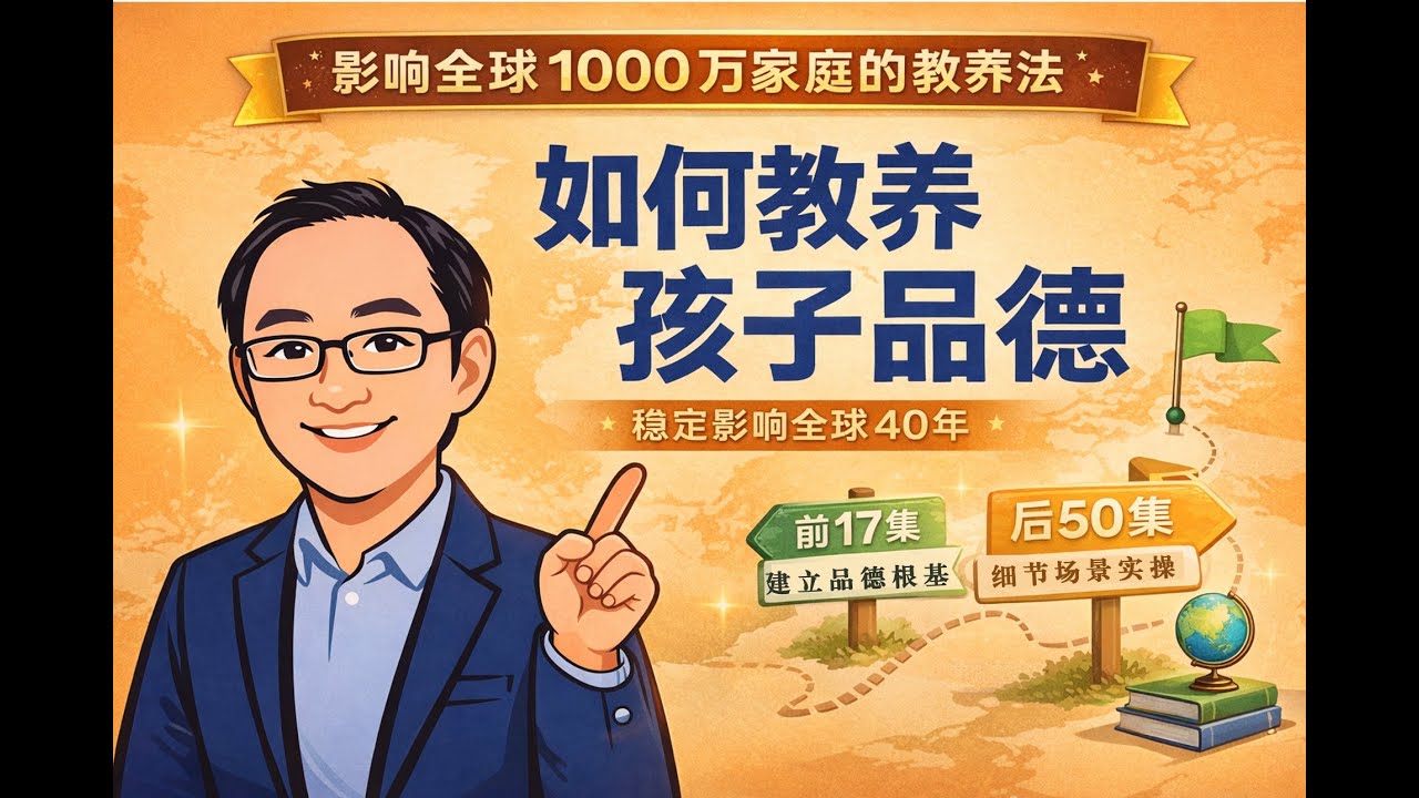 影响全球 1000 万家庭的教养法：如何从“根”改变孩子？