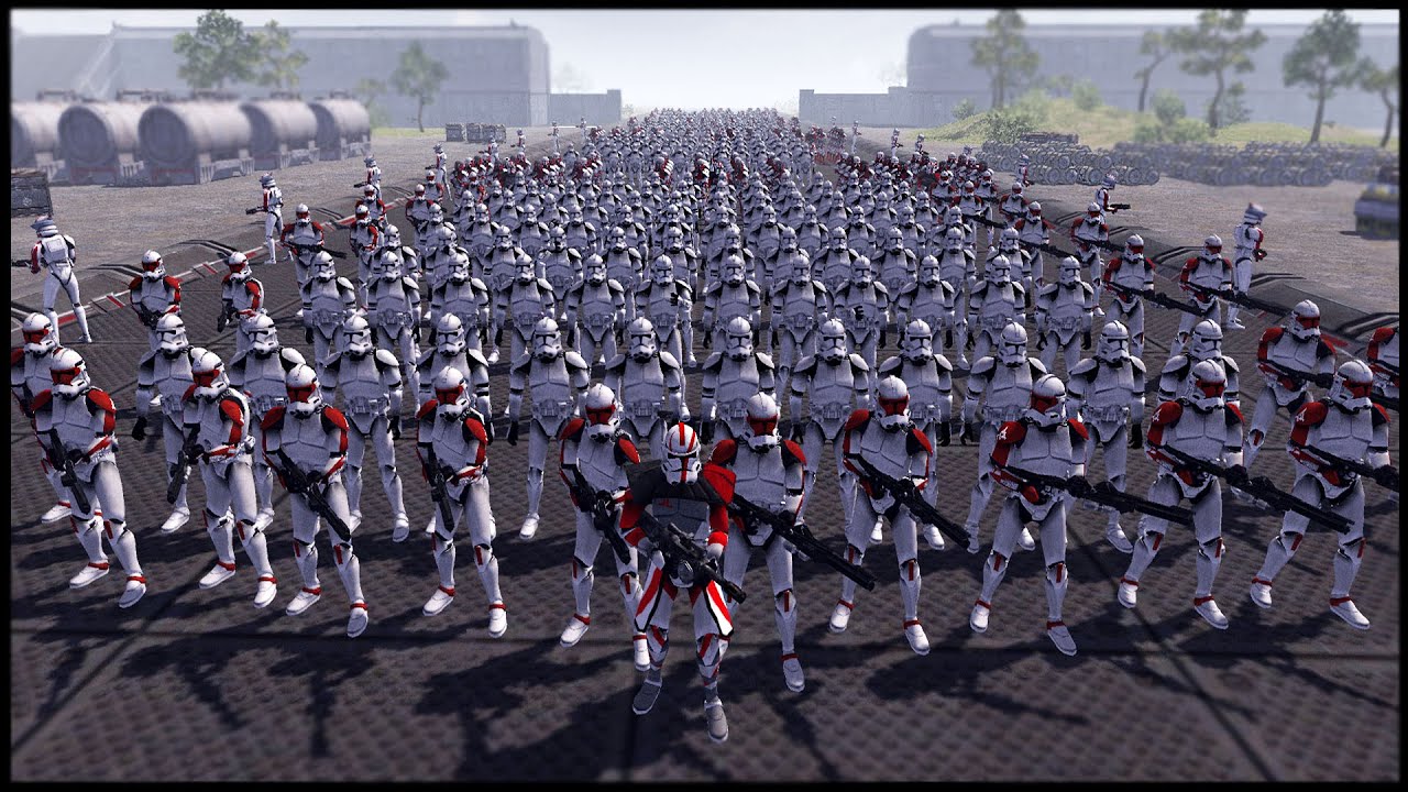 Military Police Arrest CLONE GARRISON!? - Men of War: Star Wars Mod Battle Simulator