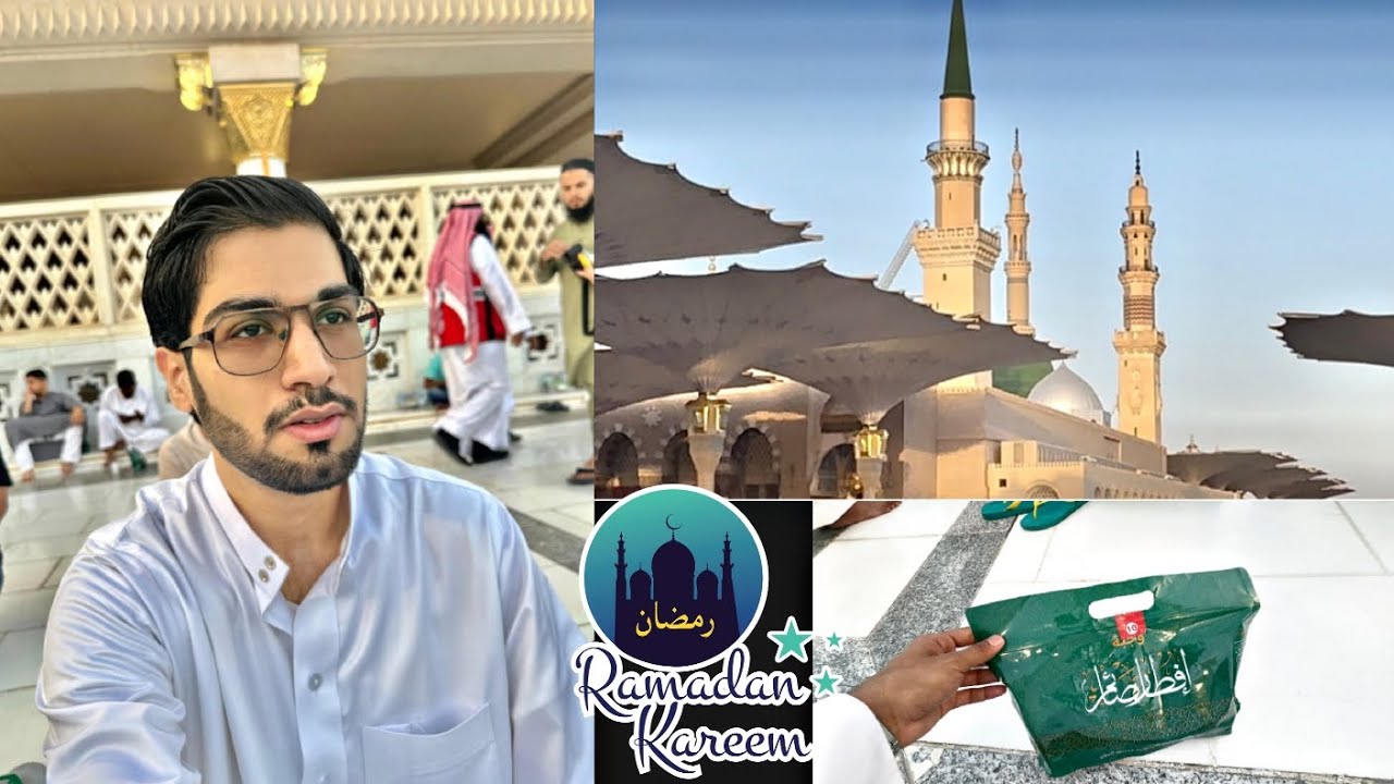 Hatim Khan || Iftar in Madina Ramadan Iftar 2026 in Masjid Nabawi || Madina Tour Vlogs 2026