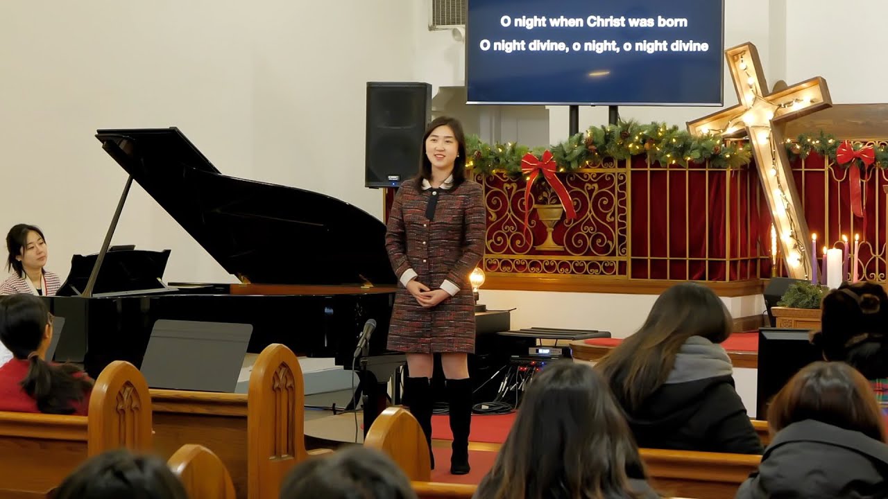 오 거룩한 밤 ( O Holy Night ) - 소프라노 지혜인