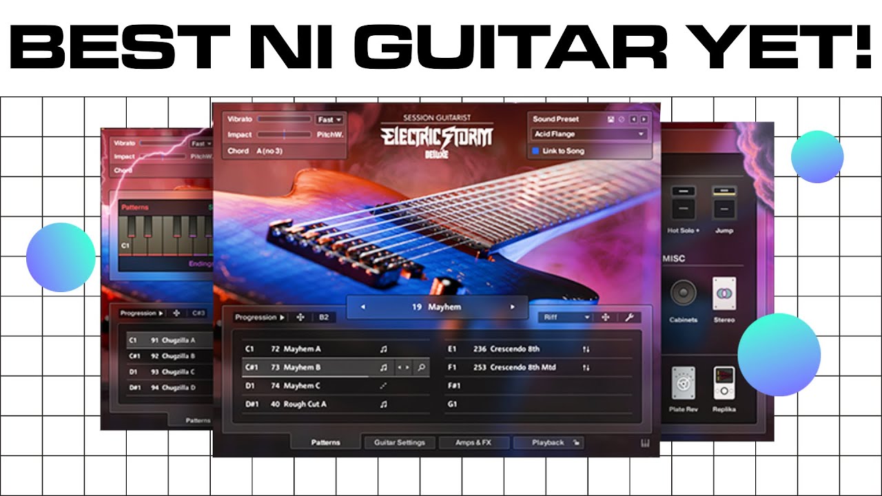 Electric Storm Deluxe - TOP 10 PRESETS! | Native Instruments
