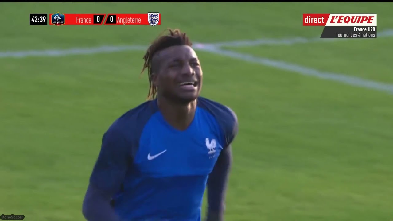 Allan Saint-Maximin vs England U20 Friendly (25/03/2017)