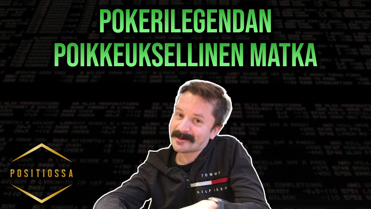 Riku Vihreäsaari - Pokerilegenda, joka ei narise jaetuista korteista
