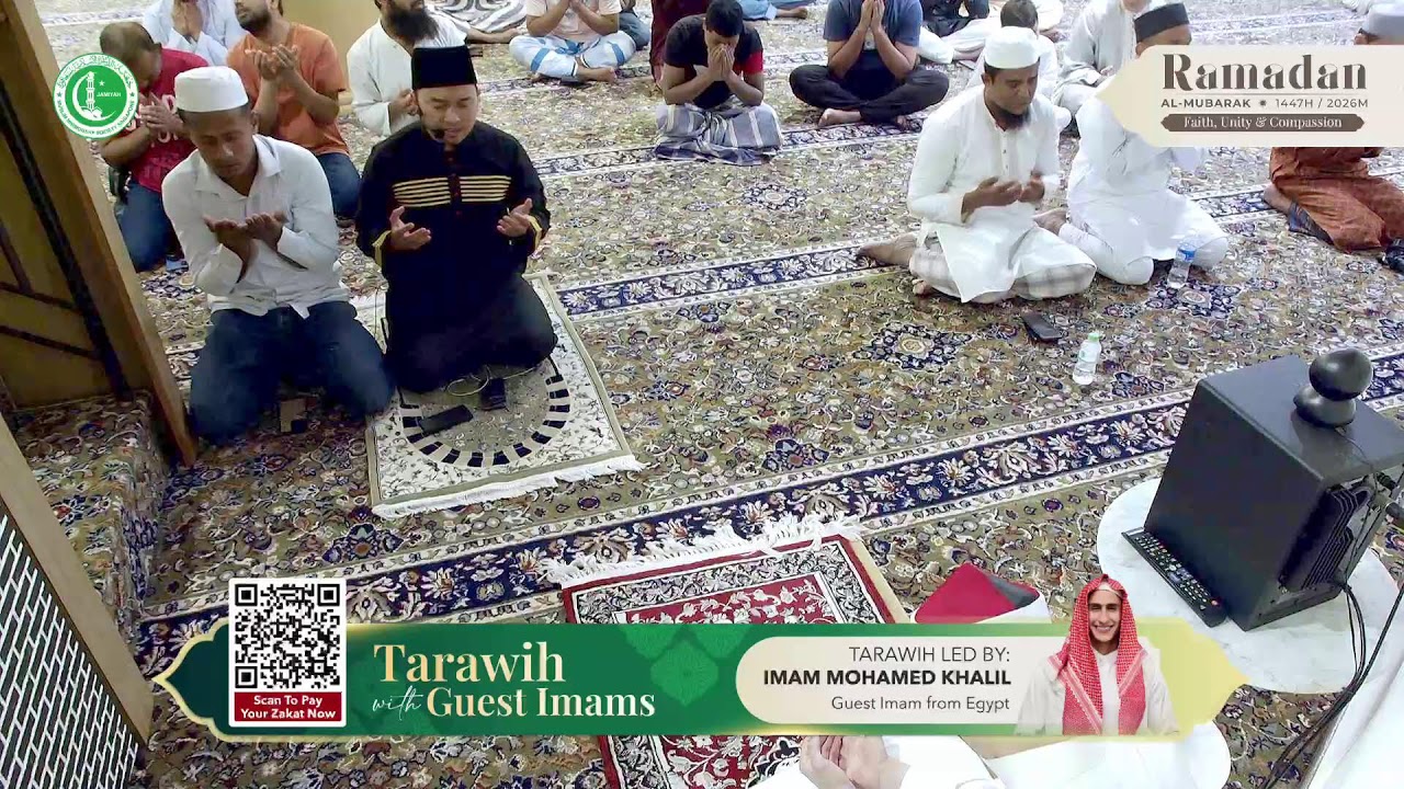 TARAWIH WITH GUESTS IMAMS