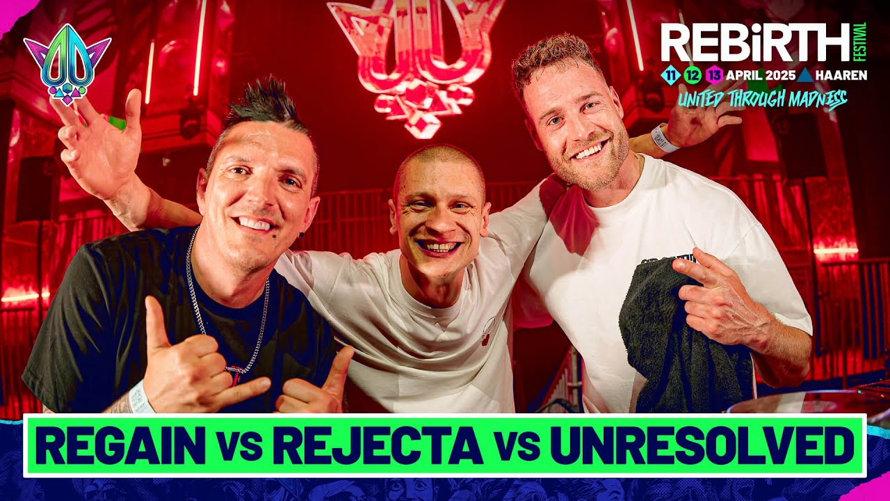 Regain vs Rejecta vs Unresolved @ REBiRTH Festival 2025 - United Through Madness
