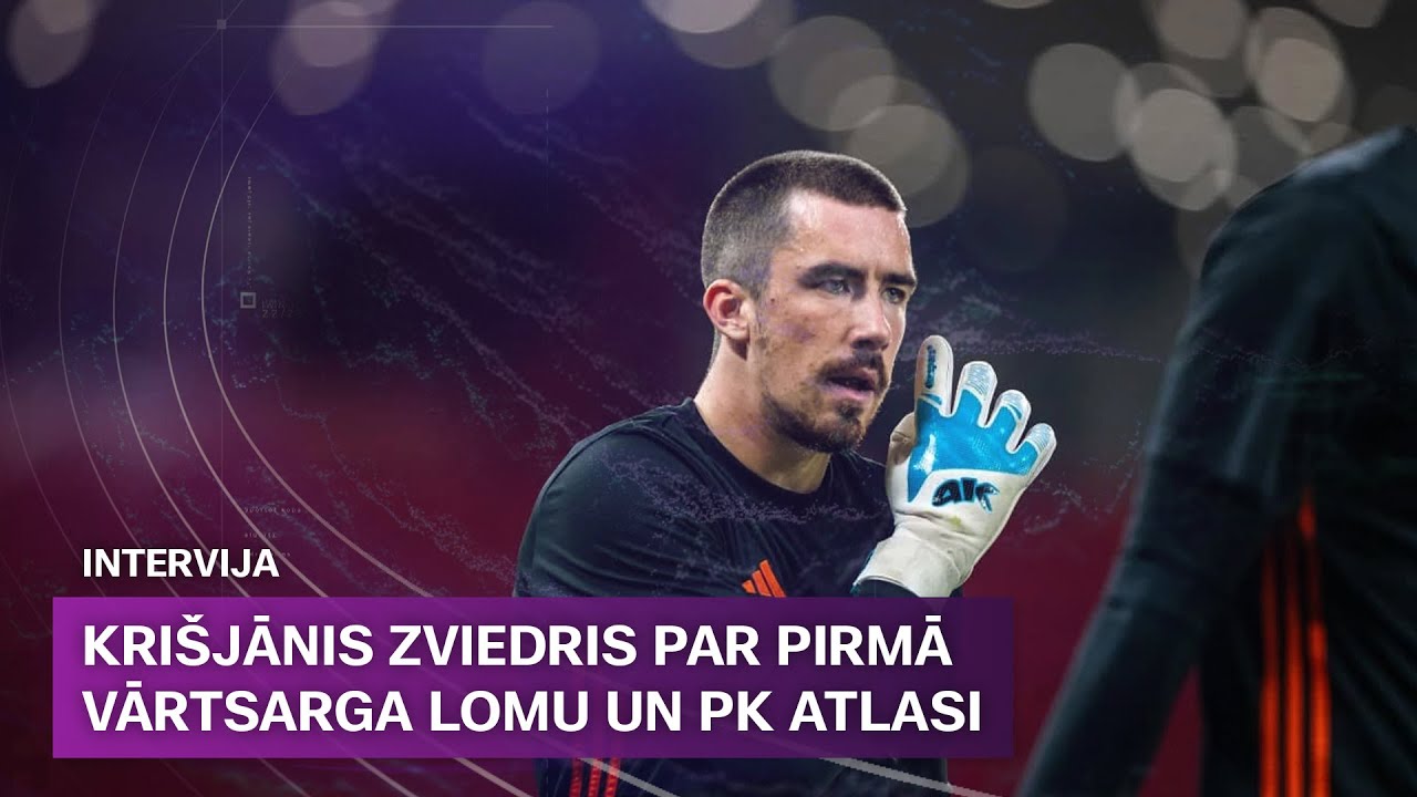 Krišjānis Zviedris par pirmā vārtsarga lomu, izlases sniegumu un Nikolato | Sporta Studija