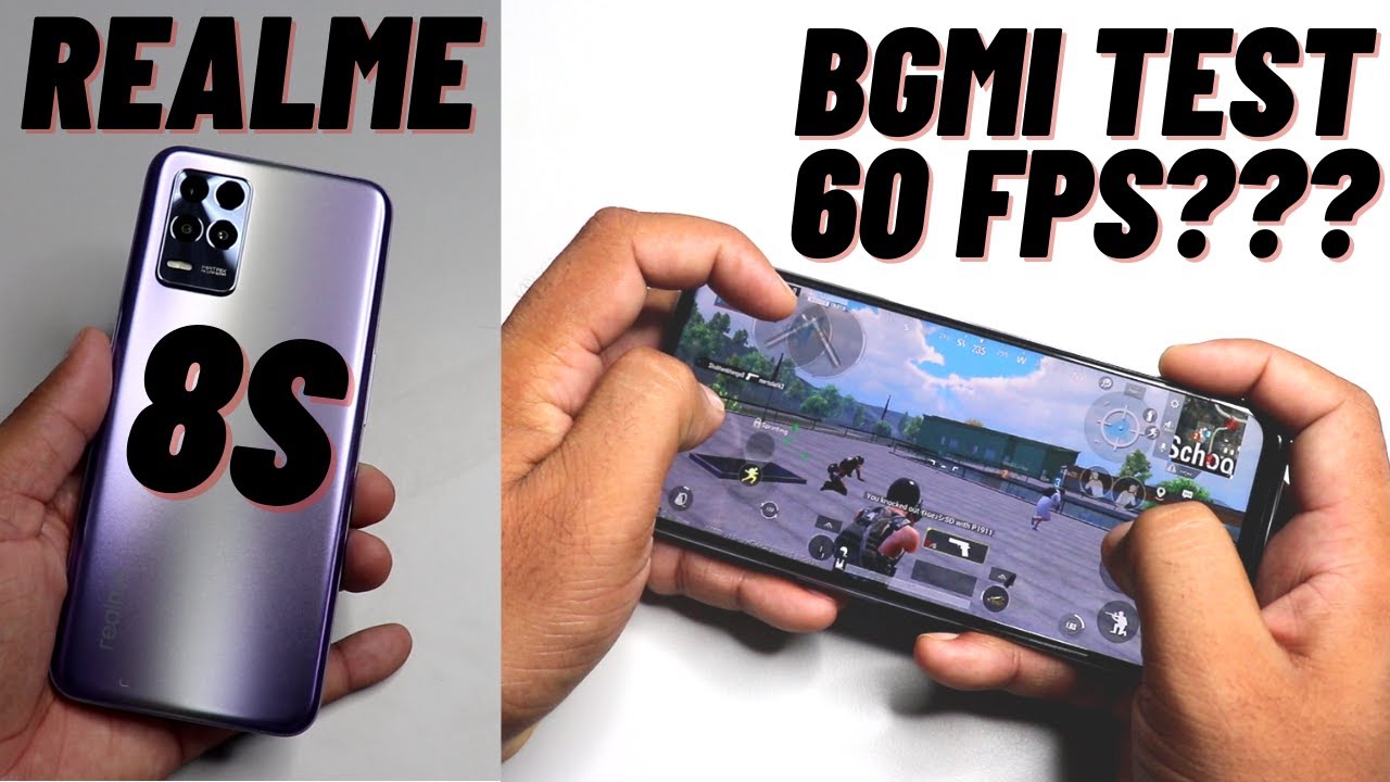 Realme 8S 5G With Dimensity 810 | BGMI Test with FPS & Heating Test and Review! ( HINDI )