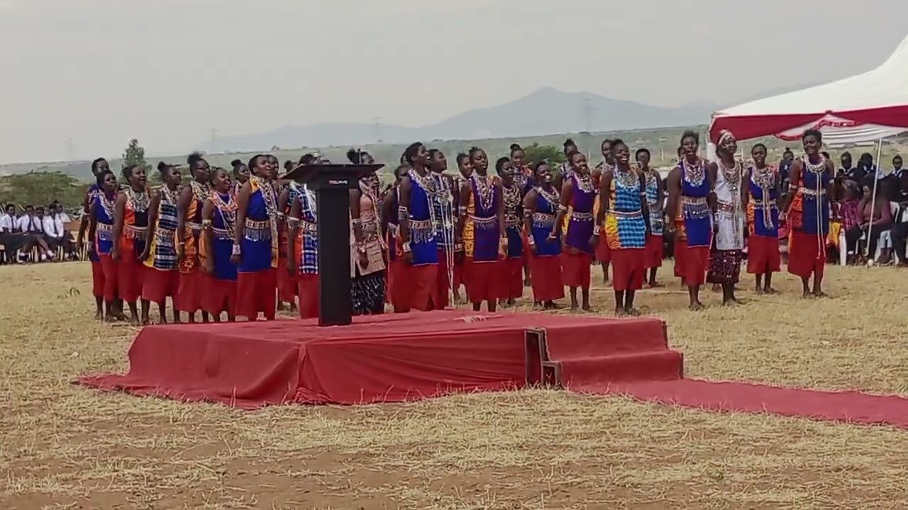 PCEA kimuka girls Maasai traditional folk song