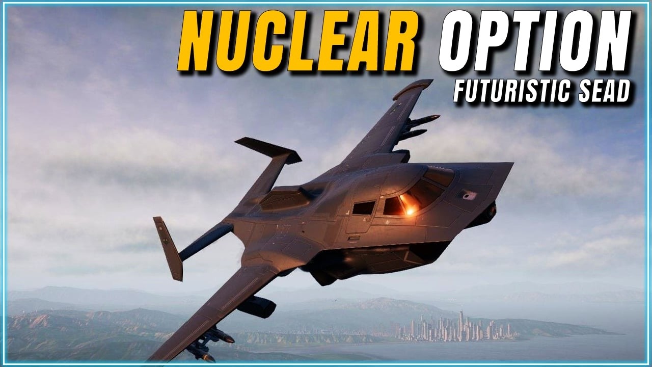 Современные воздушные бои стали НАПРЯЖЕННЫМИ! — Геймплей с применением ядерного оружия