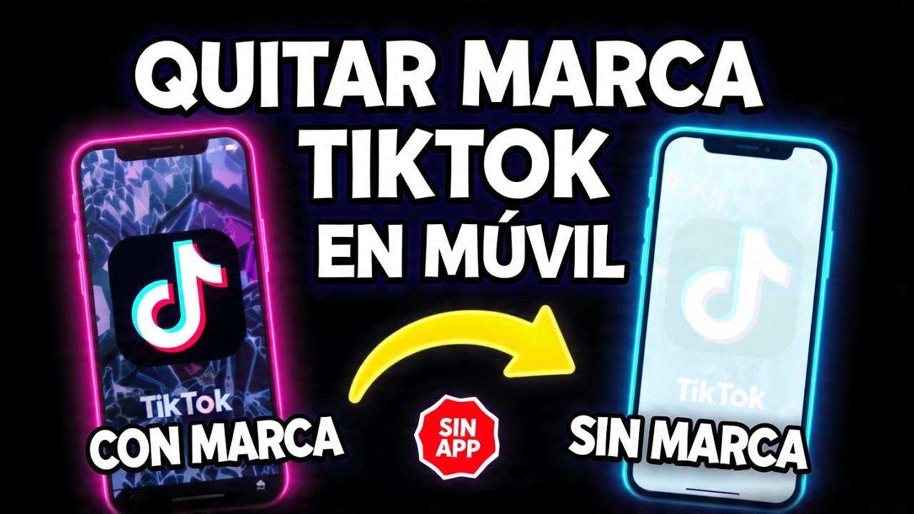 Cómo Quitar La Marca De Agua De Tiktok