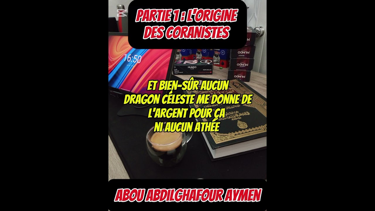 PARTIE 1 : L'ORIGINE DES CORANISTES