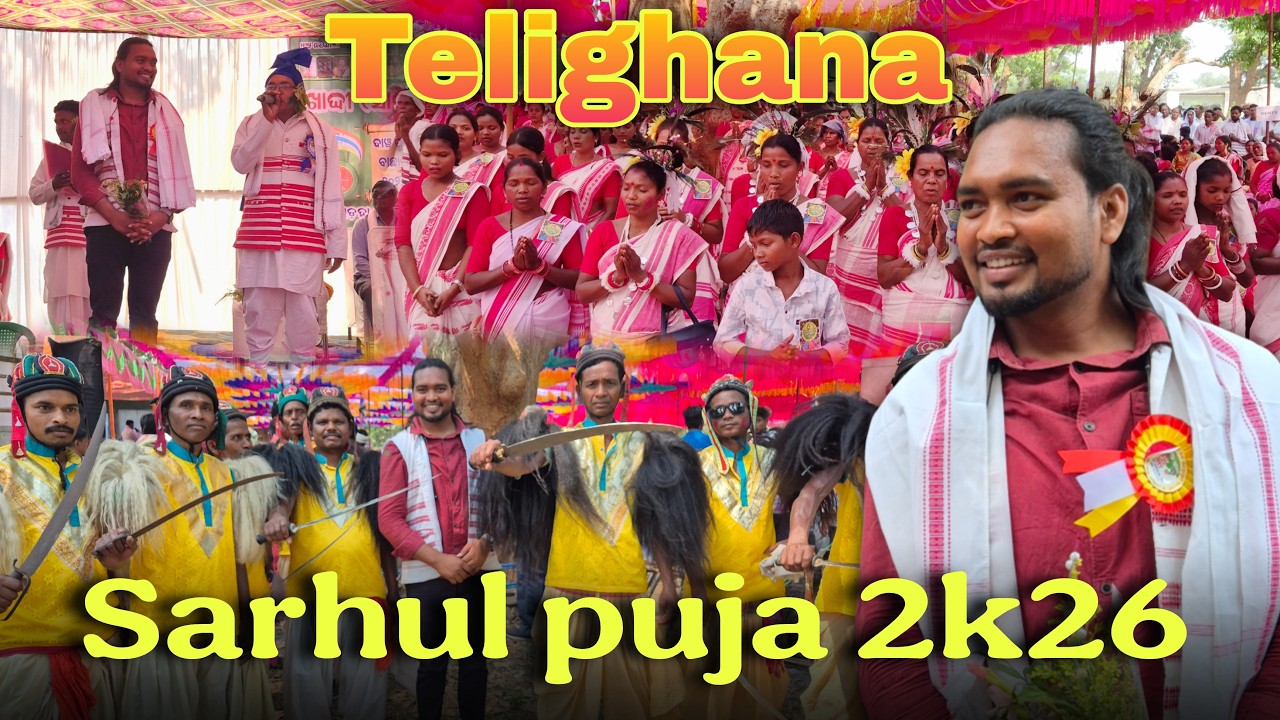 Sarhul puja Telghana // #sawanekka //2026