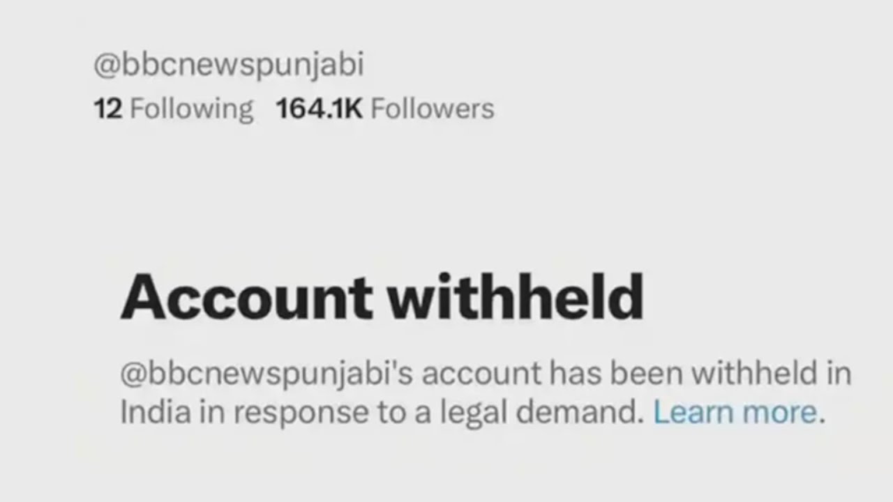 BBC Punjabi News Twitter account withheld in India amidst manhunt for Khalistani leader Amritpal