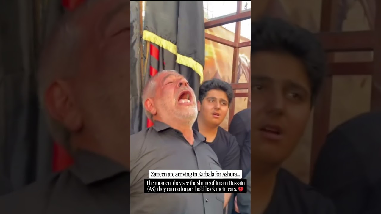 Karbala Ashura 2026 | Zaireen Cannot Hold Back Tears at Imam Hussain's (A.S.) Shrine