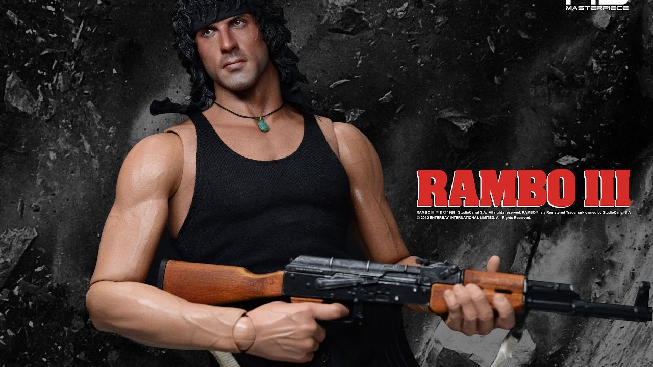 ENTERBAY - RAMBO - RAMBO III - 1/4 - HD MASTERPIECE - FRENCH REVIEW FRANCAISE