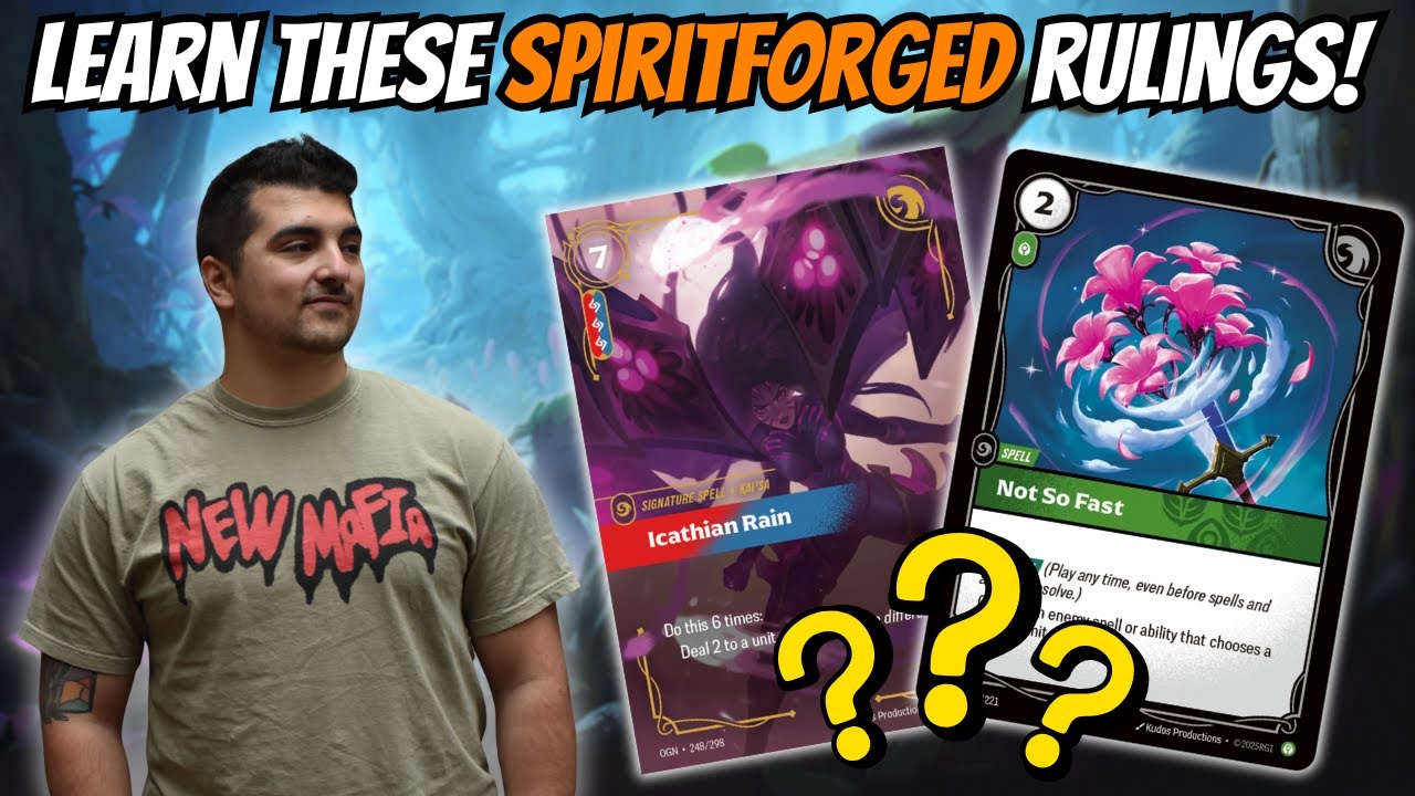 5 Spiritforged Rulings You NEED to Know! | Riftbound League of Legends TCG