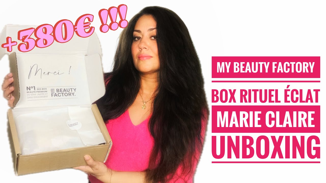 Box Rituel Éclat Marie Claire Unboxing