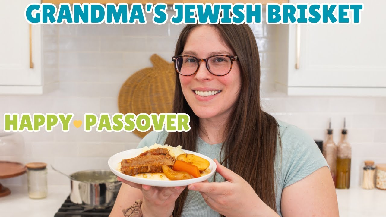 Jewish Brisket Recipe for Passover | Grandma’s Sweet & Savory Brisket