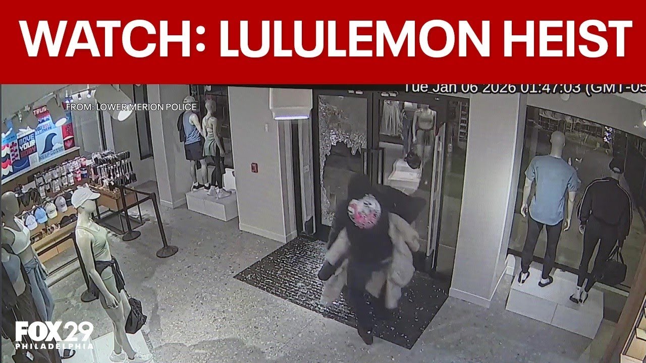 Lululemon smash-and-grab: Thousands stolen at PA location