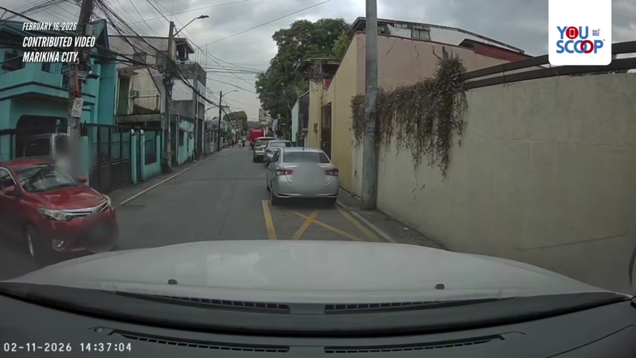 Harangan sa daan sa Marikina?  | YouScoop+