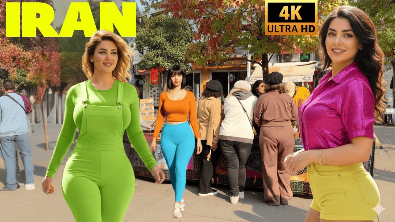 Rasht | Iran Walk: Before the Protests | City Center & Market 4K Walking Tour