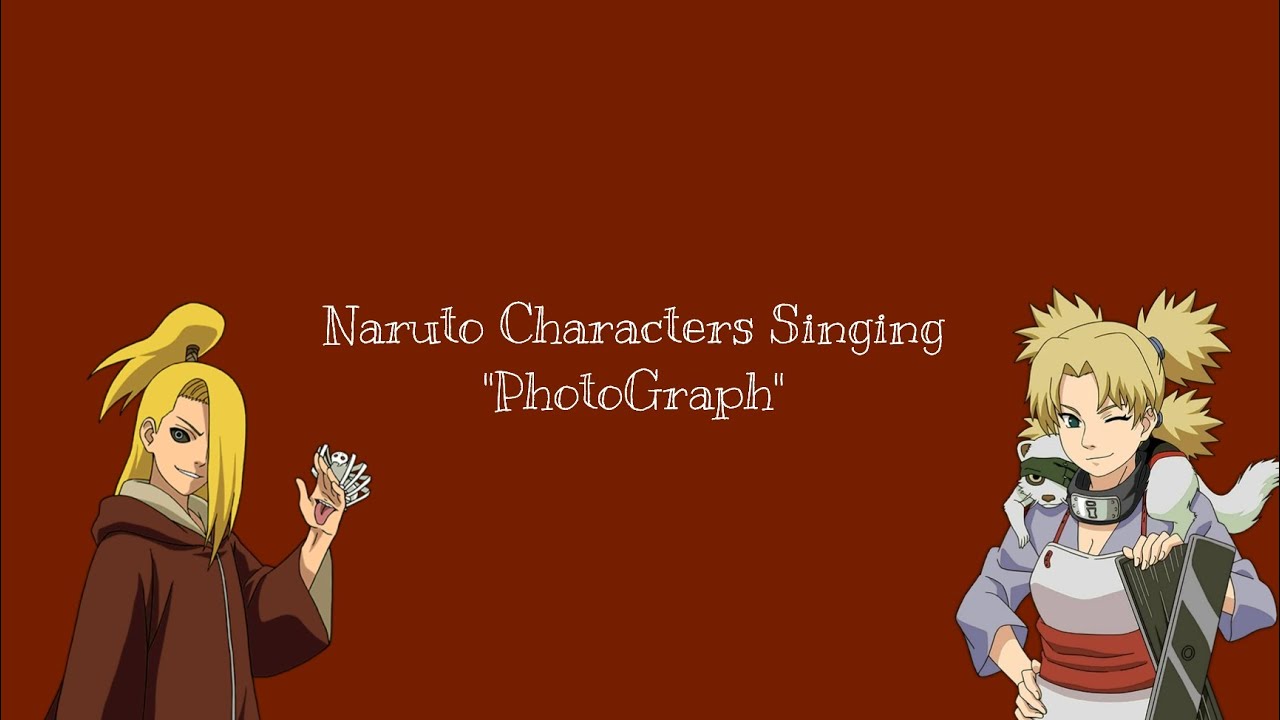 Naruto Characters Singing 