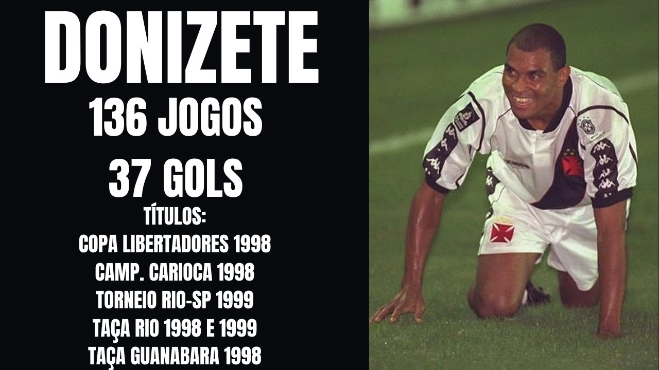 DONIZETE TODOS OS GOLS PELO VASCO