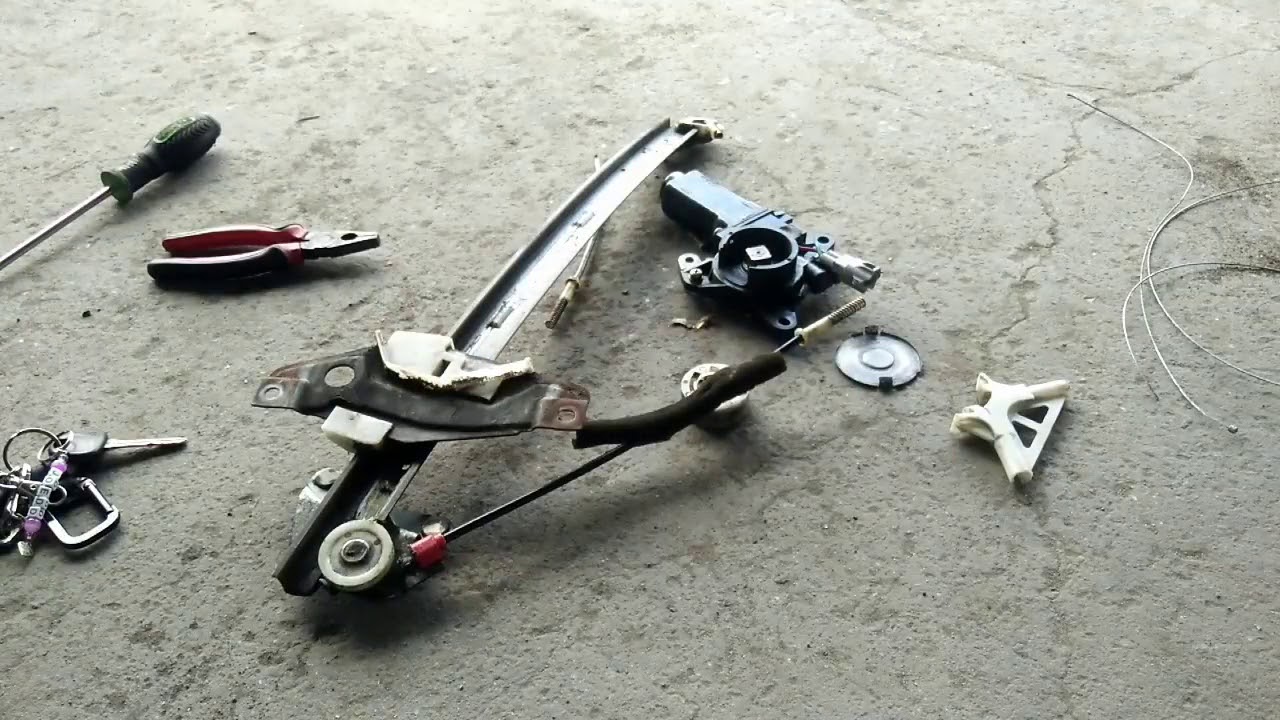 How to repair POWER WINDOW MECHANISM CABLE