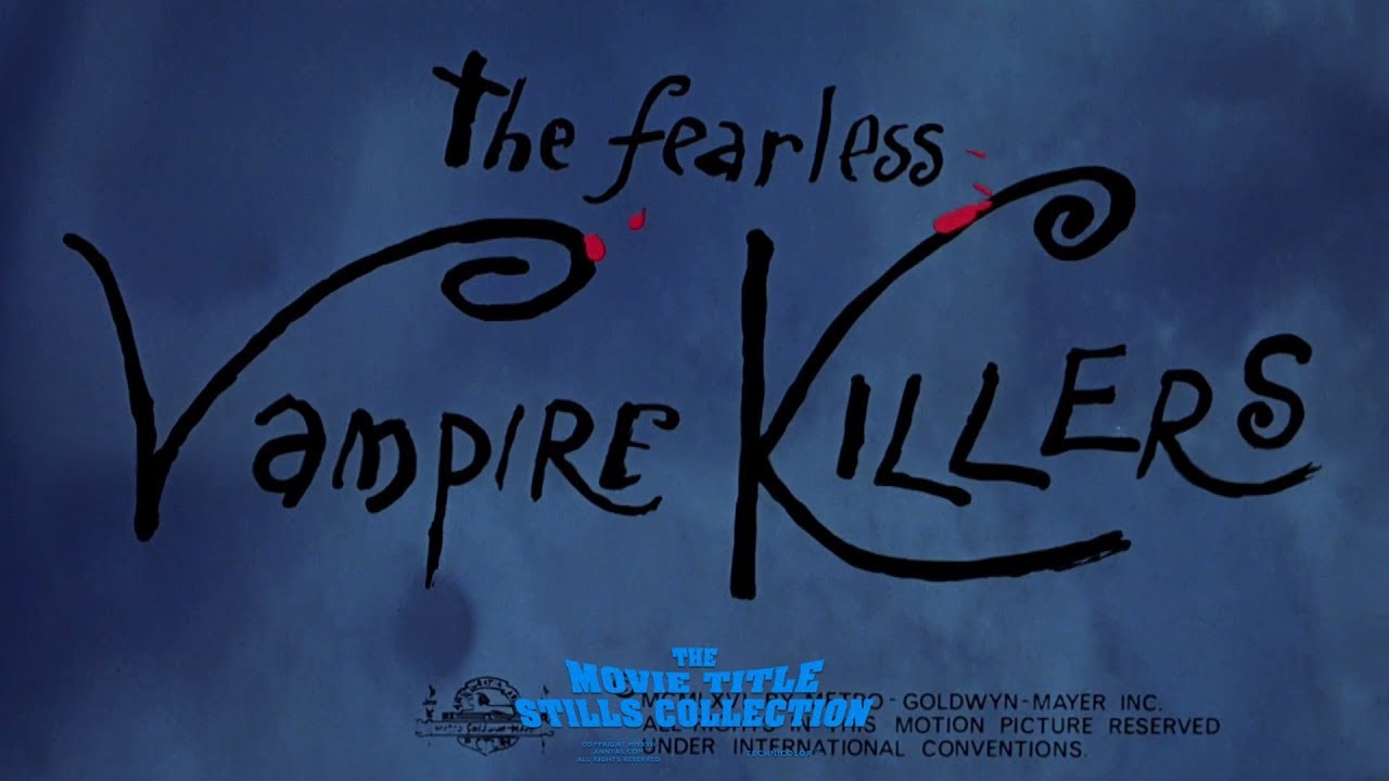 The Fearless Vampire Killers (1967) title sequence