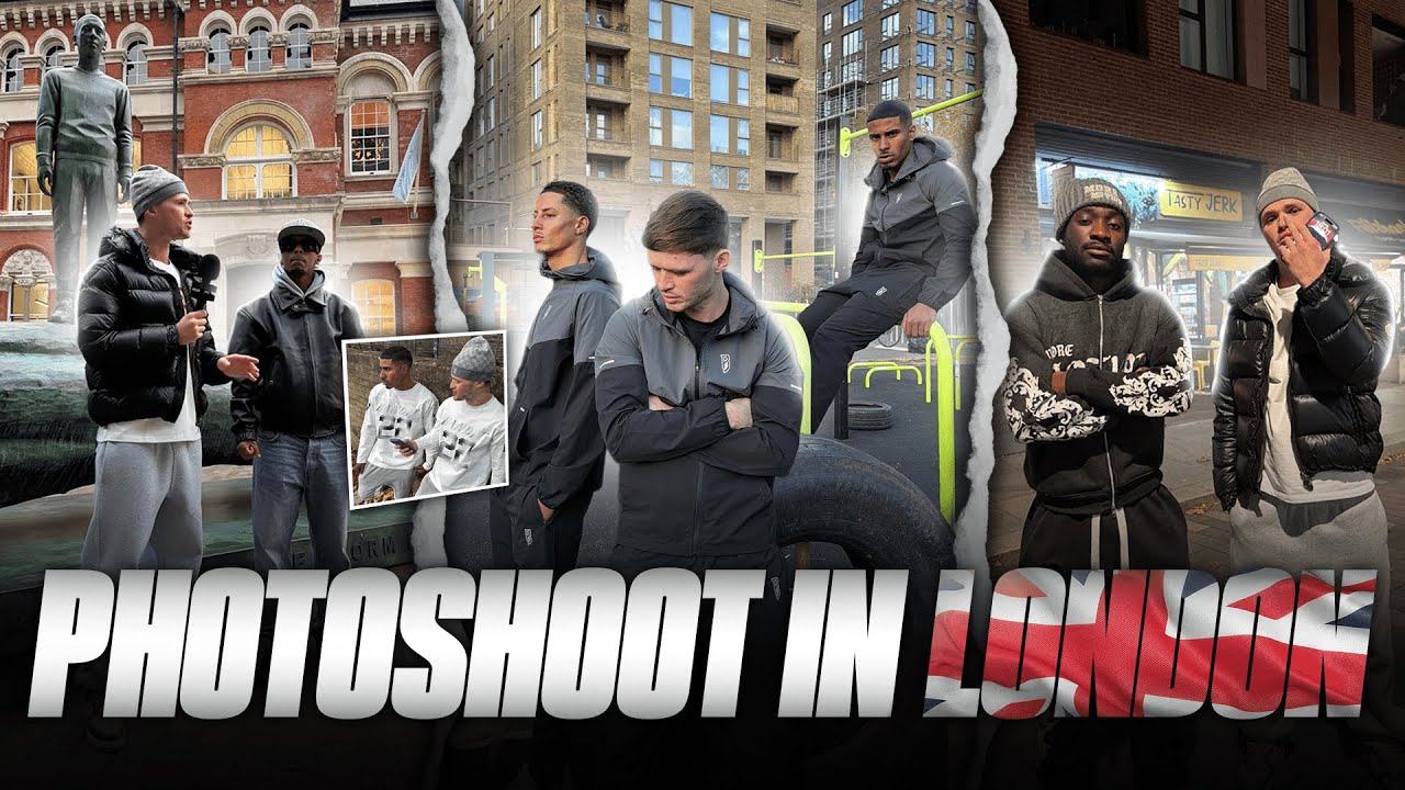 I DID A PHOTOSHOOT IN LONDON…