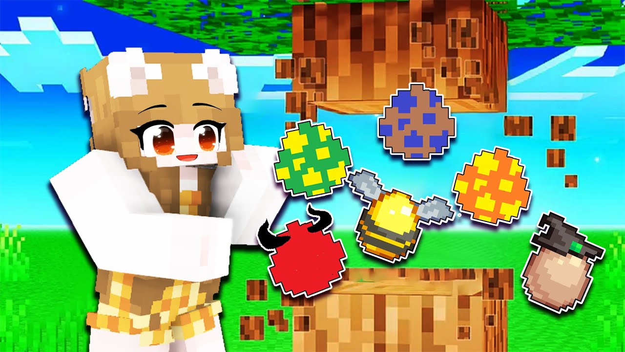 Minecraft But There Are SUPER SPAWN EGGS!