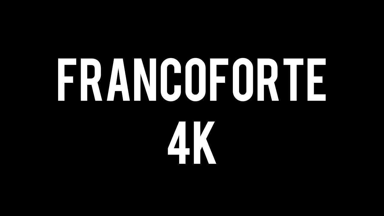 Francoforte in 4k