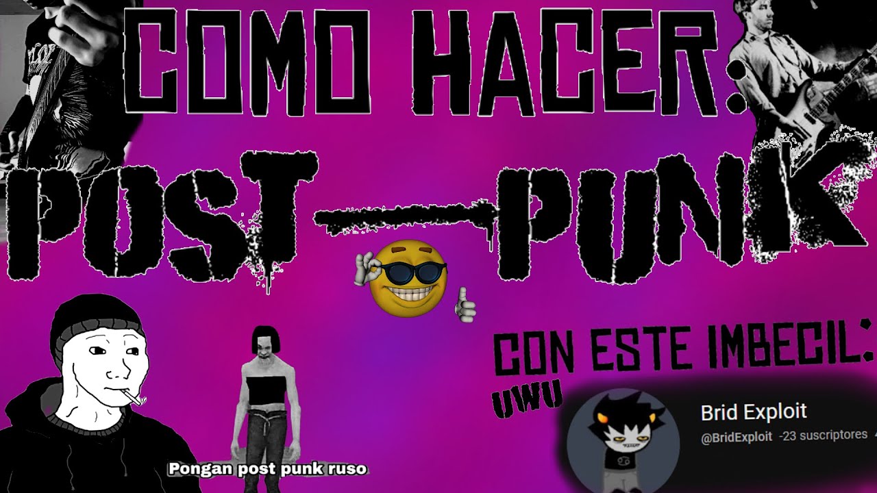 Como hacer Post-Punk desde cero (en bandlab)