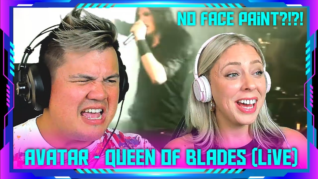 Americans react to Avatar - Queen Of Blades (LIVE!) | THE WOLF HUNTERZ Jon and Dolly