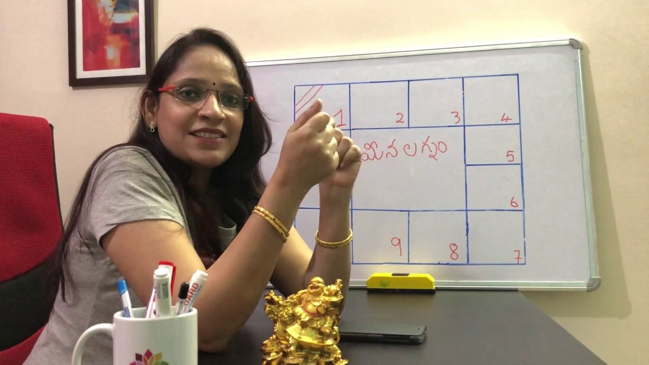 మీన లగ్నం - Meena Lagna Characteristics. MS Astrology - Vedic  Astrology in Telugu Series.