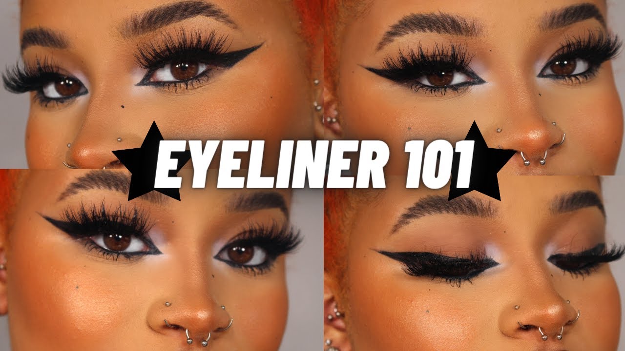 EYELINER 101 - WINGED LINER, WATERLINE, INNER CORNER LINER TUTORIAL | RAGGEDYROYAL