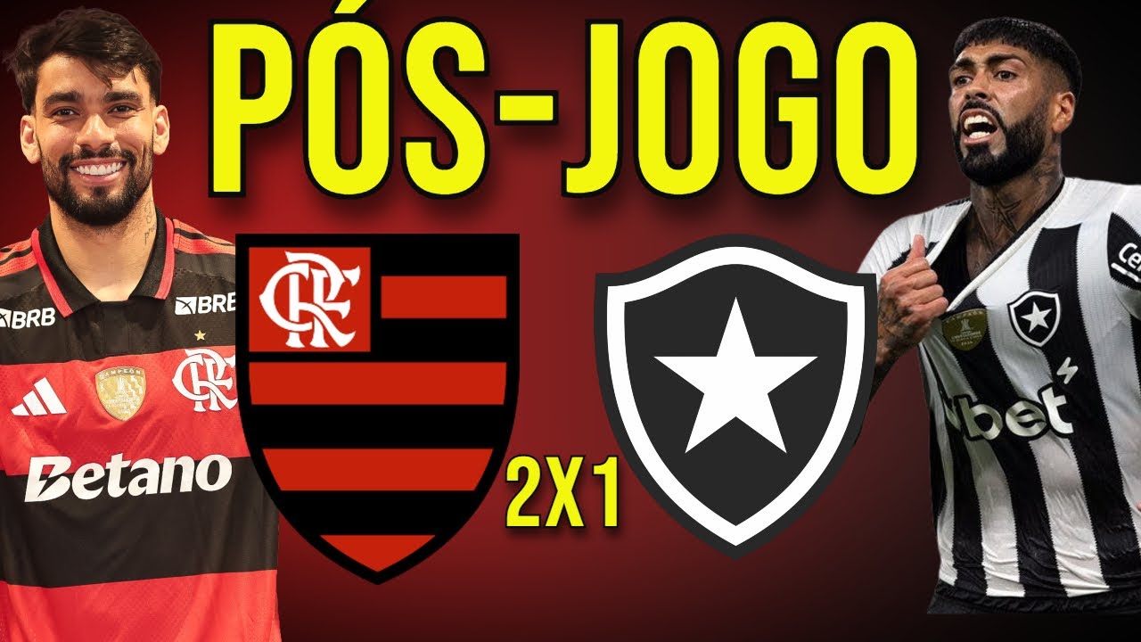 PÓS-JOGO FLAMENGO 2X1 BOTAFOGO l FLAMENGO CLASSIFICADO PRA SEMIFINAL l PAQUETÁ E PULGAR DECIDIRAM