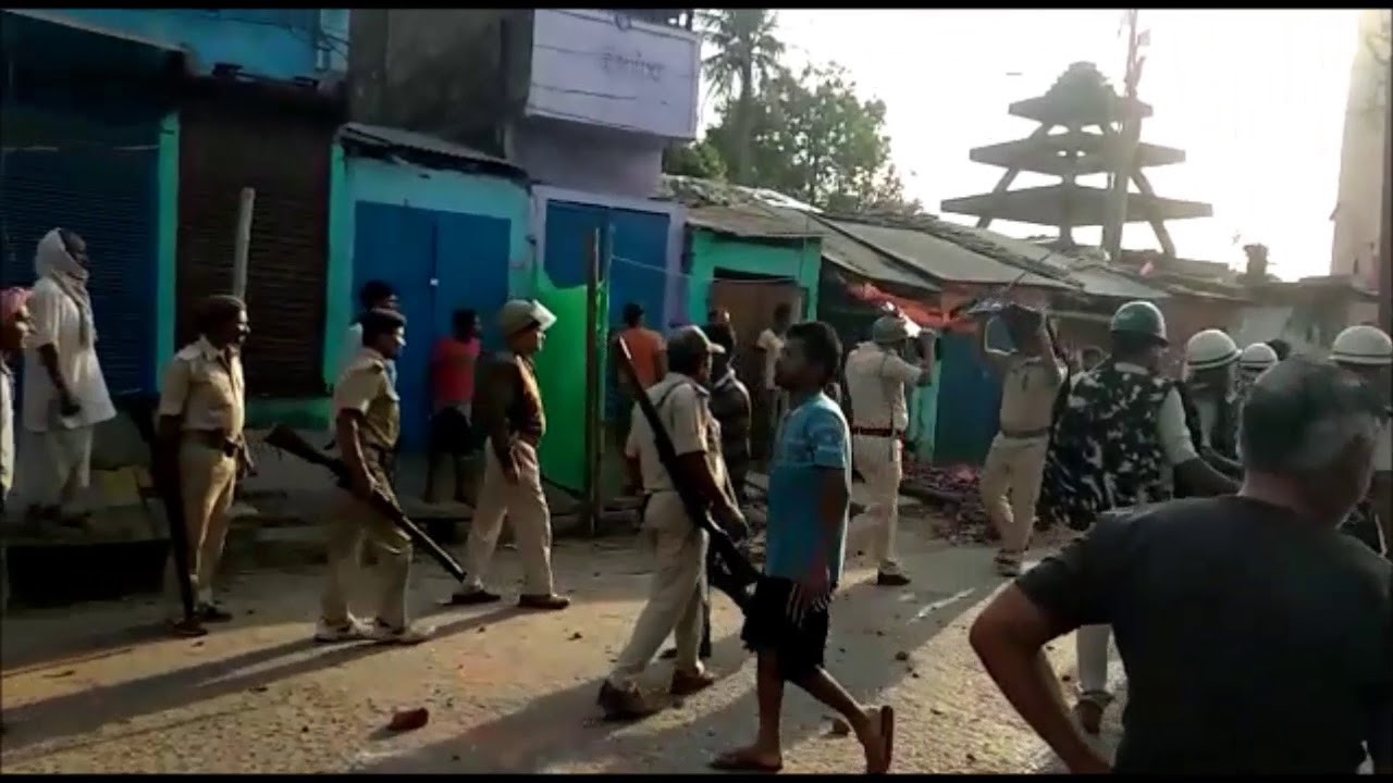 बिहार समाचार II भागलपुर में बवाल, विक्रम संवत जुलूस के बाद आपस में भिड़े दो गुट